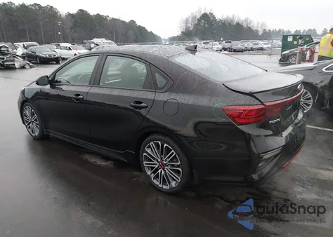 2021 Kia Forte Gt from USA, damaged, VIN 3KPF44AC3ME391074